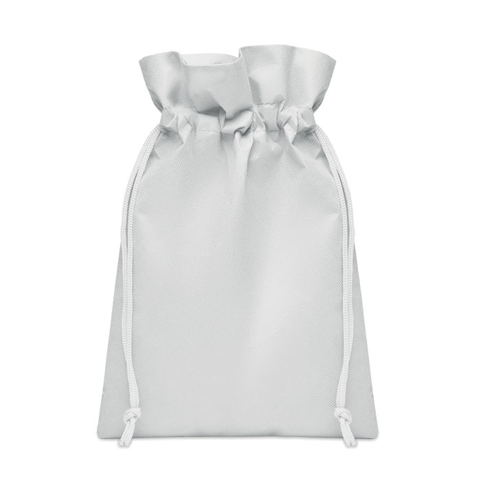 Pochette cadeau personnalisée RPET 20×30cm Okurimono Blanc