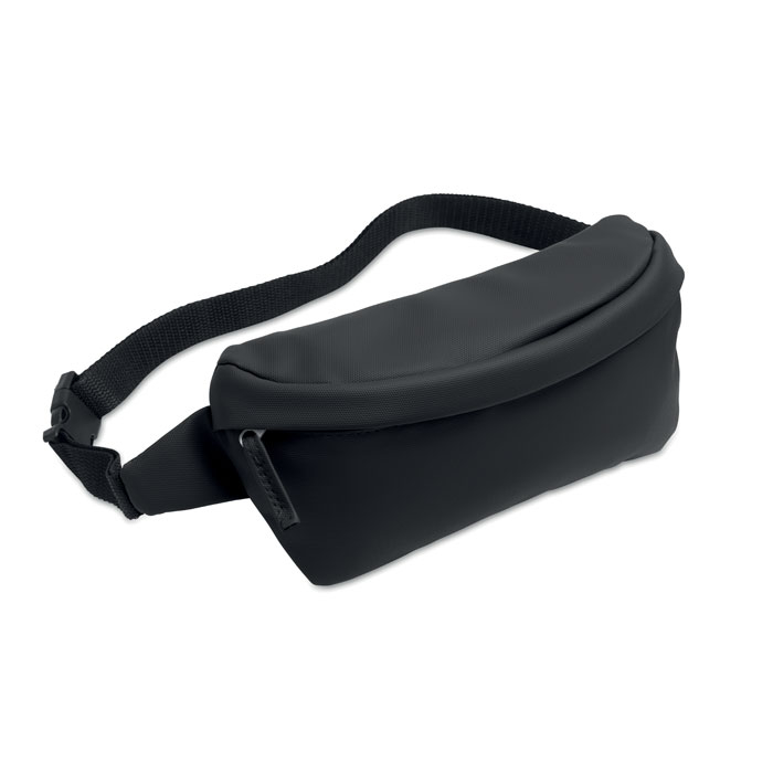 Sac banane 600D rPET promotionnel Bangkok Waist Noir