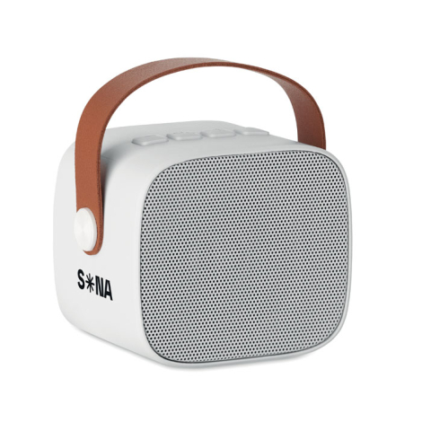 Enceinte sans fil 5W publicitaire en ABS recyclé Karaseta