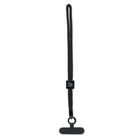 Cordon téléphone personnalisé en RPET Nonette Wrist