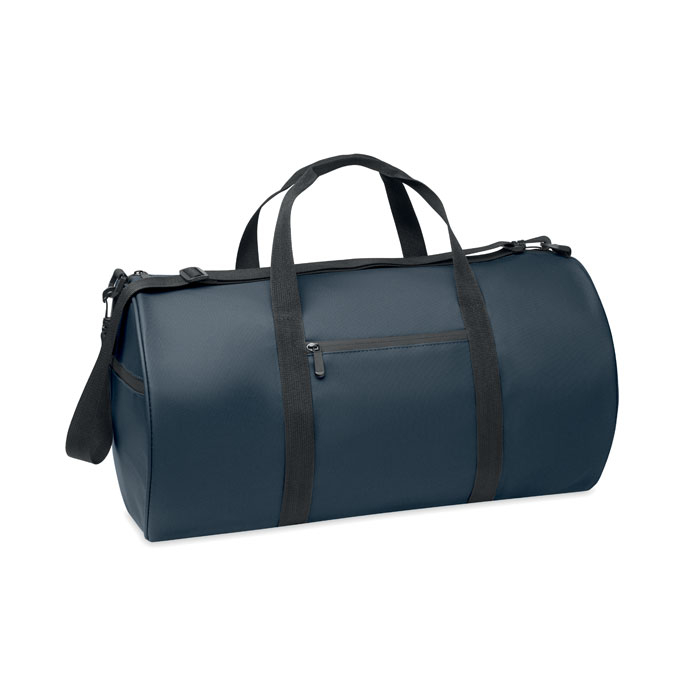 Sac promotionnel en polyester recyclé 600D Bangkok Bleu