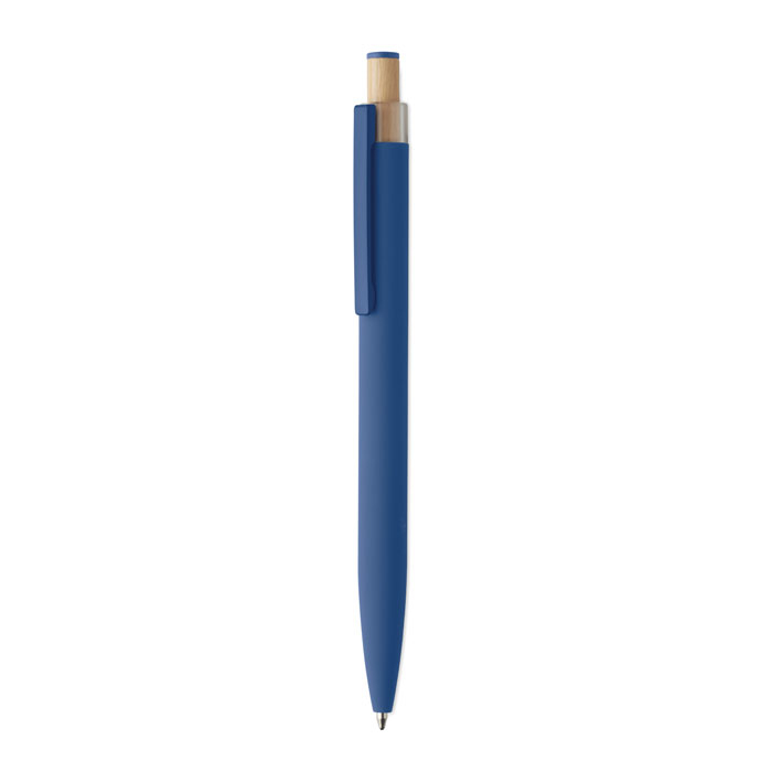 Stylo bille en alu recyclé personnalisable Bergamo++ Bleu
