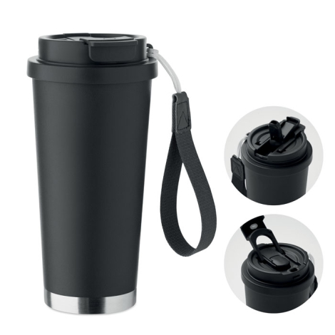 Gobelet isotherme promotionnel 500ml recyclé Topaz Large