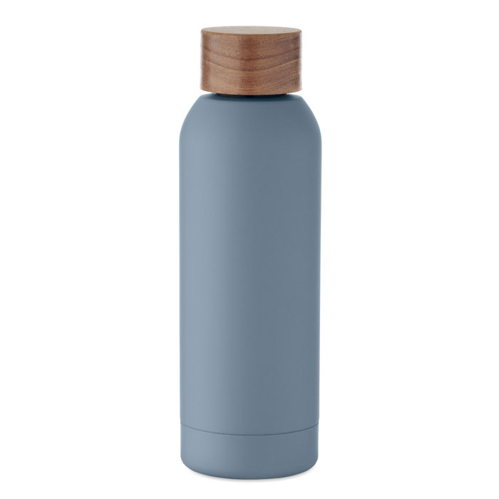 Bouteille en acier recyclé 700 ml publicitaire Geiser petrole