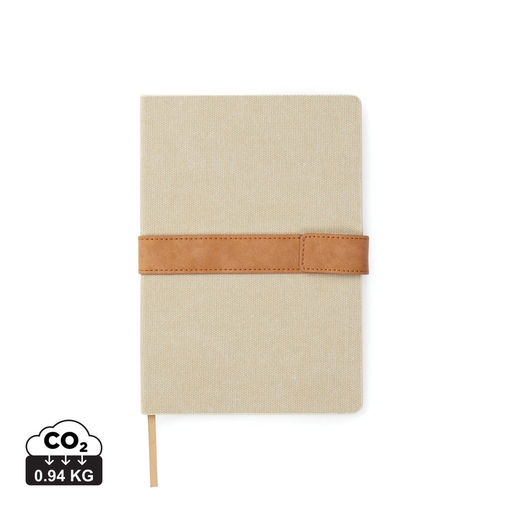 Carnet A5 personnalisable Bosler VINGA Beige