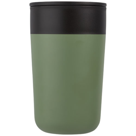 Tasse recyclée 400 ml promotionnelle à double paroi Nordia  Tasse recyclée 400 ml promotionnelle à double paroi Nordia
