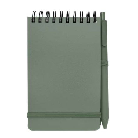 Carnet A6 recyclé personnalisable avec stylo Thalaasa