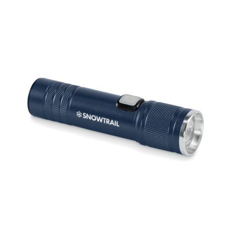 Lampe torche COB en aluminium recyclé personnalisable Flashra