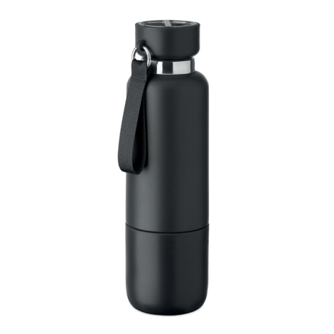 Bouteille isotherme 500 ml en acier recyclé promotionnelle Noeka