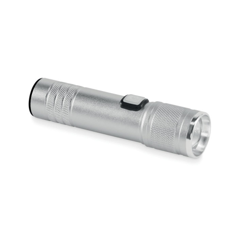 Lampe torche COB en aluminium recyclé personnalisable Flashra