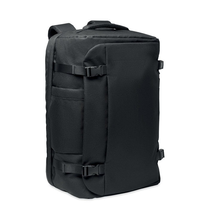Sac de voyage rPET 600D personnalisable Namur Noir