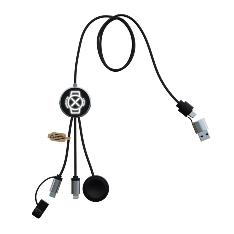 Câble 7-en-1 montres et smartphones recyclé Watch