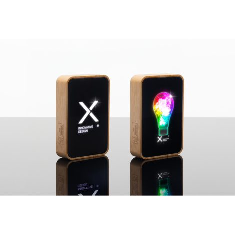Batterie externe 10000 mAh bambou issu de forêts durables