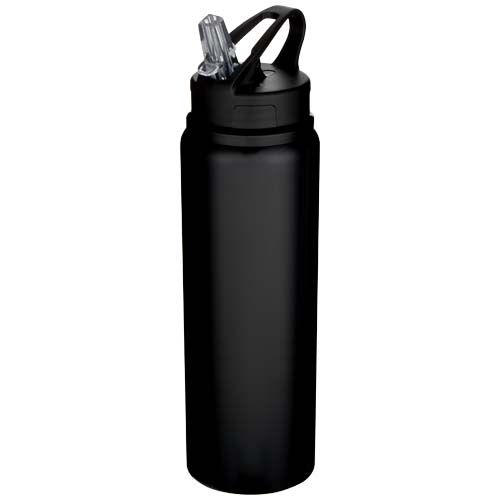 Bouteille eau inox recyclé 800 ml personnalisée Fitz Noir