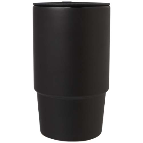 Mug céramique 450 ml promotionnel avec couvercle Carter