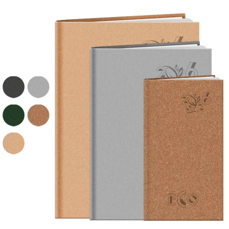 Agendas personnalisables 3 formats rigides Eco