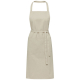 Tablier en coton recyclé 240g personnalisable Shara Tablier en coton recyclé 240g personnalisable Shara