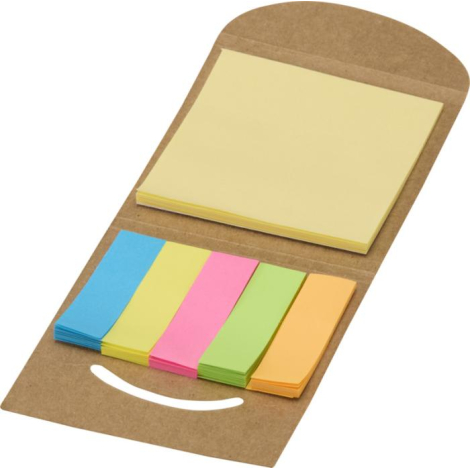 Notes autocollantes promotionnelles en papier kraft Freijo