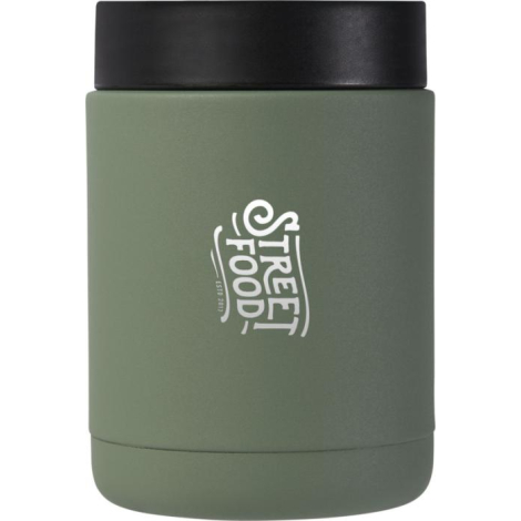 Boîte-repas isotherme inox recyclé 500 ml personnalisable Doveron