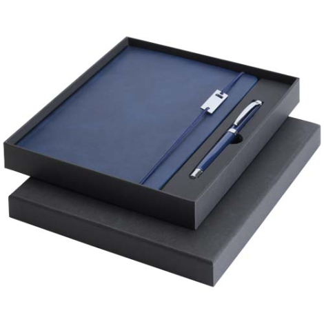 Ensemble carnet A5 et stylo roller personnalisable Legato Elegance