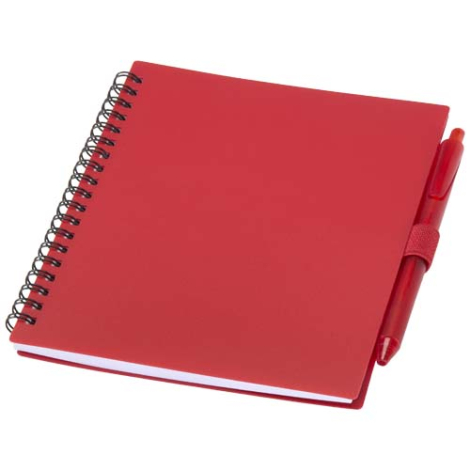 Carnet spirale et stylo bille personnalisé Niove