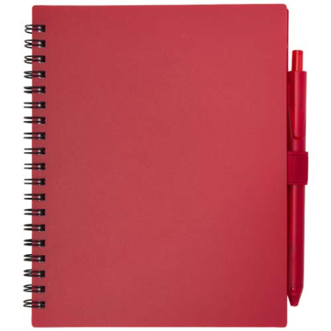 Carnet spirale et stylo bille personnalisé Niove