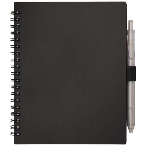 Carnet spirale et stylo bille personnalisé Niove