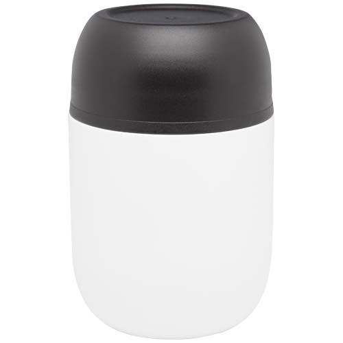 Boîte-repas en inox recyclé 480 ml personnalisée Supo Blanc