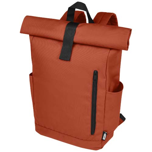 Sac à dos RPET pour ordinateur 15,6" à personnaliser Byron Brique