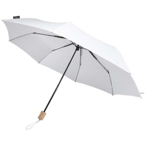 Parapluie compact personnalisé en tissu RPET Dane