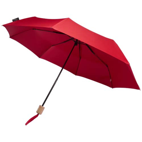 Parapluie compact personnalisé en tissu RPET Dane