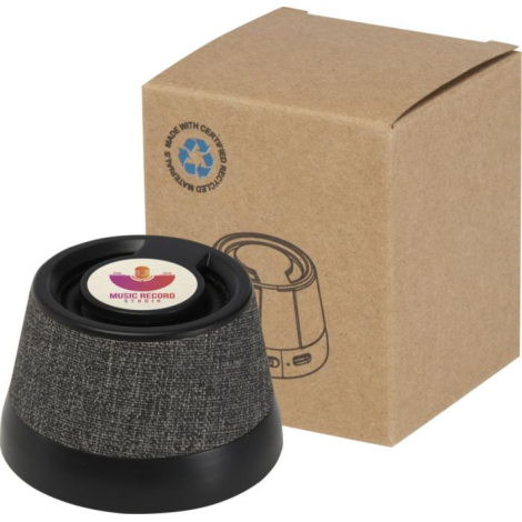 Enceinte promotionnelle 3 W en rPET recyclé Horna