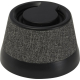Enceinte vue du dessus avec couvercle circulaire noir, aucune personnalisation visible.