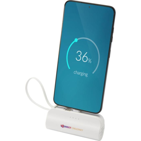 Powerbank personnalisée 5 000 mAh en rABS Alnair