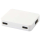 Hub personnalisé 4 ports USB en ABS recyclé Gaia
