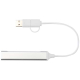 Hub promotionnel en alu recyclé avec 4 ports USB Alkaid
