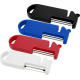 Ensemble d’outils de cuisine Kipper présentés en quatre coloris – noir, bleu, rouge et blanc, sans marquage visible.