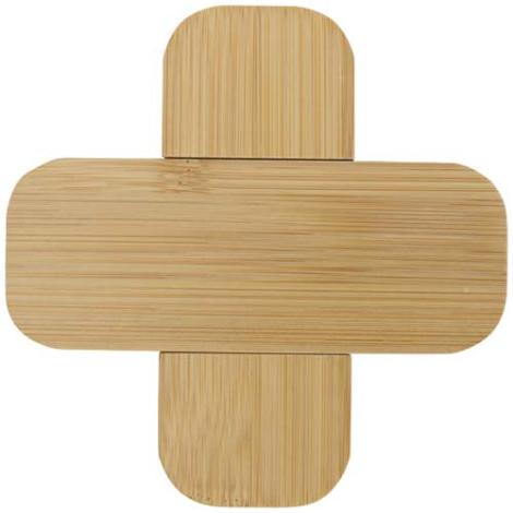 Dessous de plat bambou naturel à personnaliser Croc