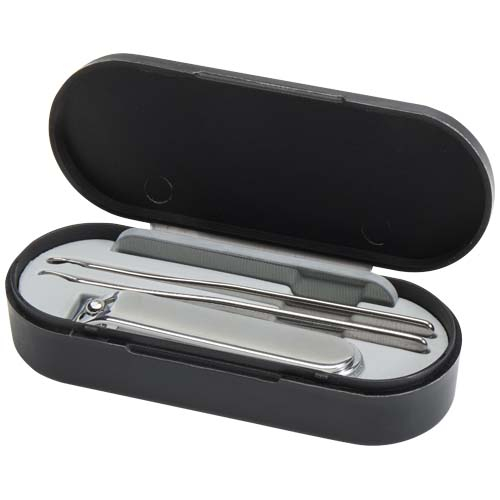 Coffret manucure recyclé complet personnalisable Beautix Noir
