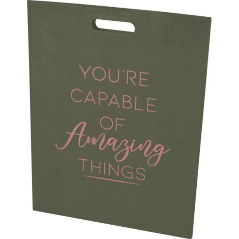 Sac shopping 5 L personnalisable en RPET recyclé GRS EcoSeal Sac shopping 5 L personnalisable en RPET recyclé GRS EcoSeal