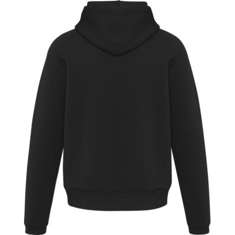 Sweat à capuche noir Danali vu de dos, avec capuche simple et bordure inférieure côtelée ; aucune personnalisation apparente. Sweat à capuche noir Danali vu de dos, avec capuche simple et bordure inférieure côtelée ; aucune personnalisation apparente.