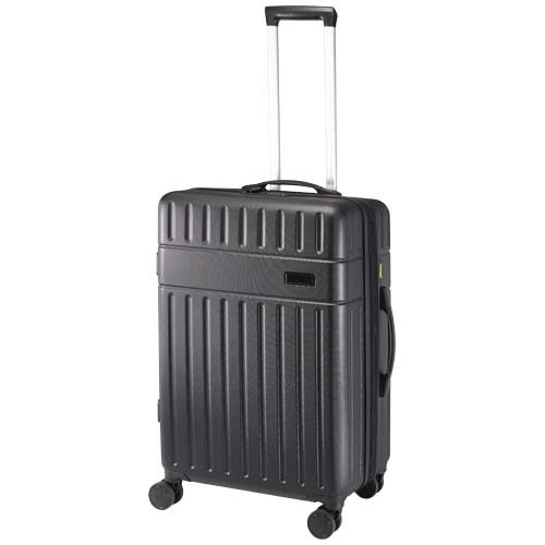 Valise 24" 70 L personnalisée en ABS recyclé GRS Rover Noir