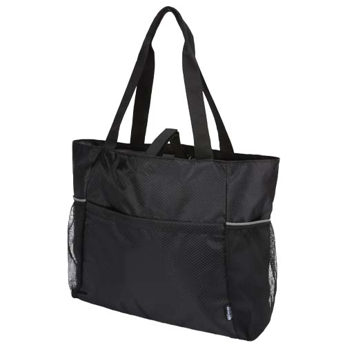 Sac shopping 18 L à personnaliser recyclé GRS Nomad Noir