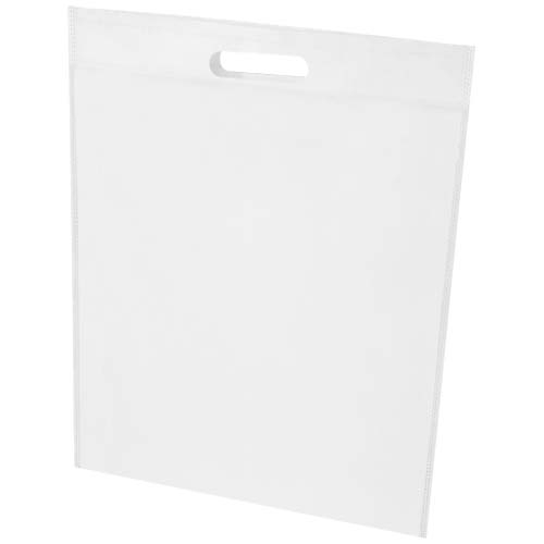 Sac shopping 5 L personnalisable en RPET recyclé GRS EcoSeal Blanc