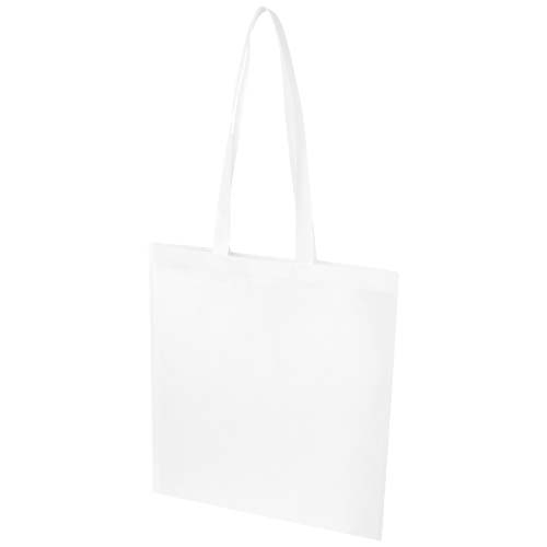 Sac shopping 6 L promotionnel en RPET recyclé GRS EcoSeal Blanc