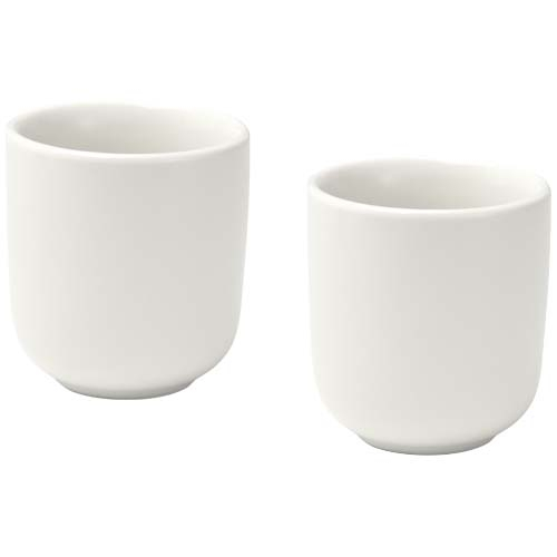 Ensemble de tasses à expresso 90 ml personnalisé Male Blanc