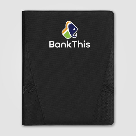 Porte-documents A4 en tissu recyclé personnalisable Coastal Threads™ Porte-documents A4 en tissu recyclé personnalisable Coastal Threads™