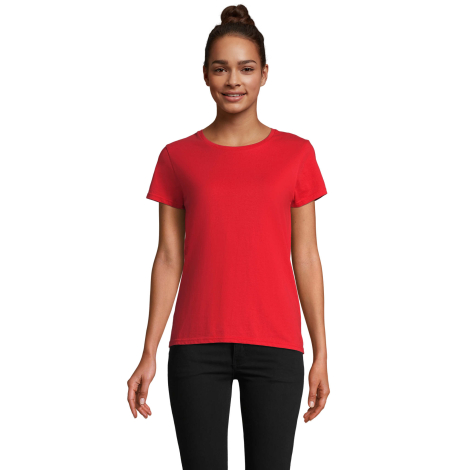 Tee shirt coton bio femme personnalisé 175g - PIONEER