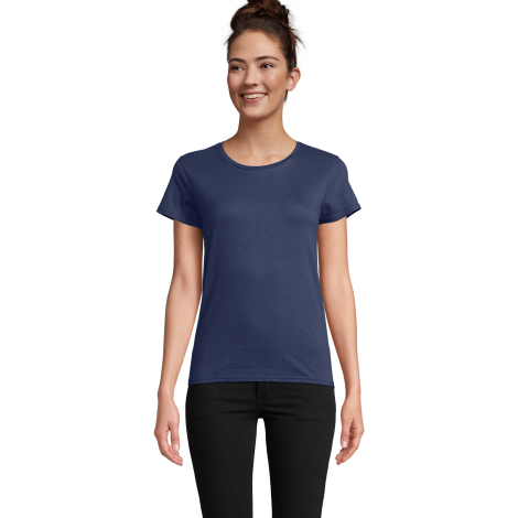Tee shirt coton bio femme personnalisé 175g - PIONEER