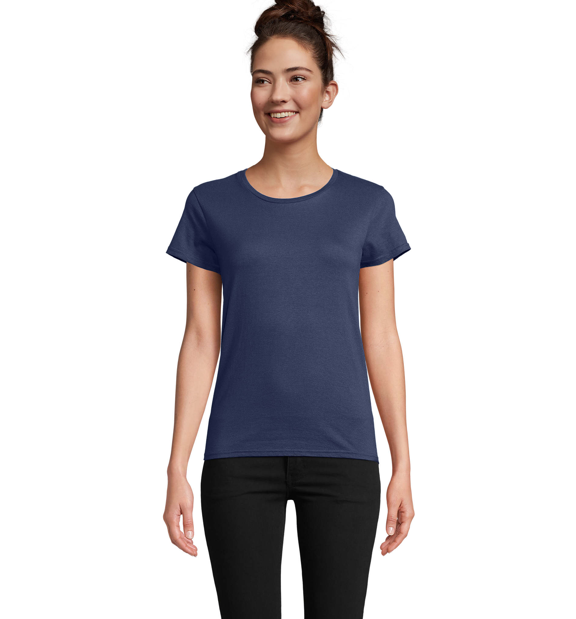 Tee shirt coton bio femme personnalisé 175g - PIONEER Denim